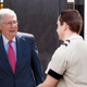 Image for article titled ‘Hey You, Want To Be A Federal Judge?’ Says Mitch McConnell Pointing To Valet In Heritage Foundation Parking Lot